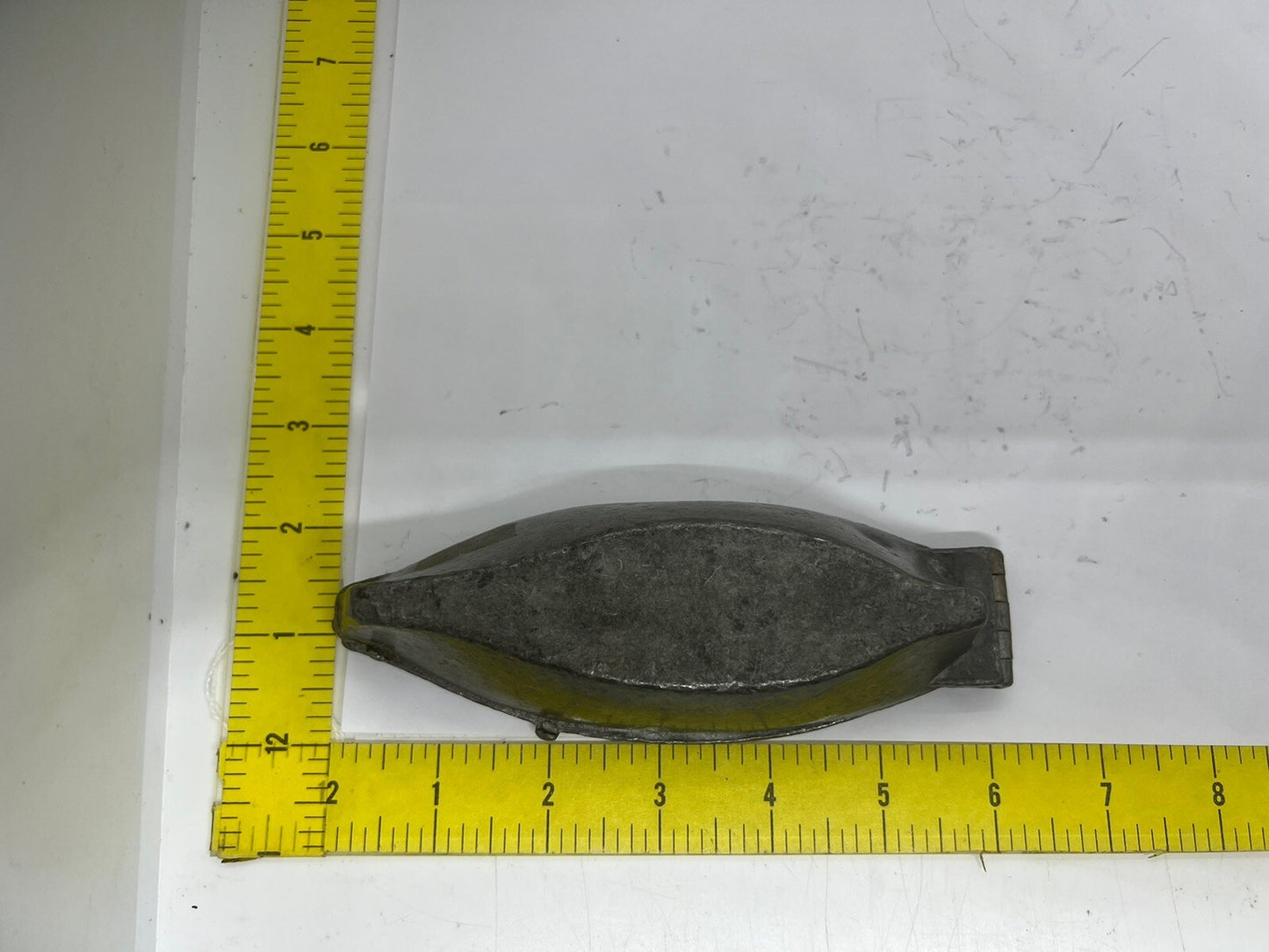 Antique Boat Hull #231 Pewter Chocolate Candy Ice Cream Mold