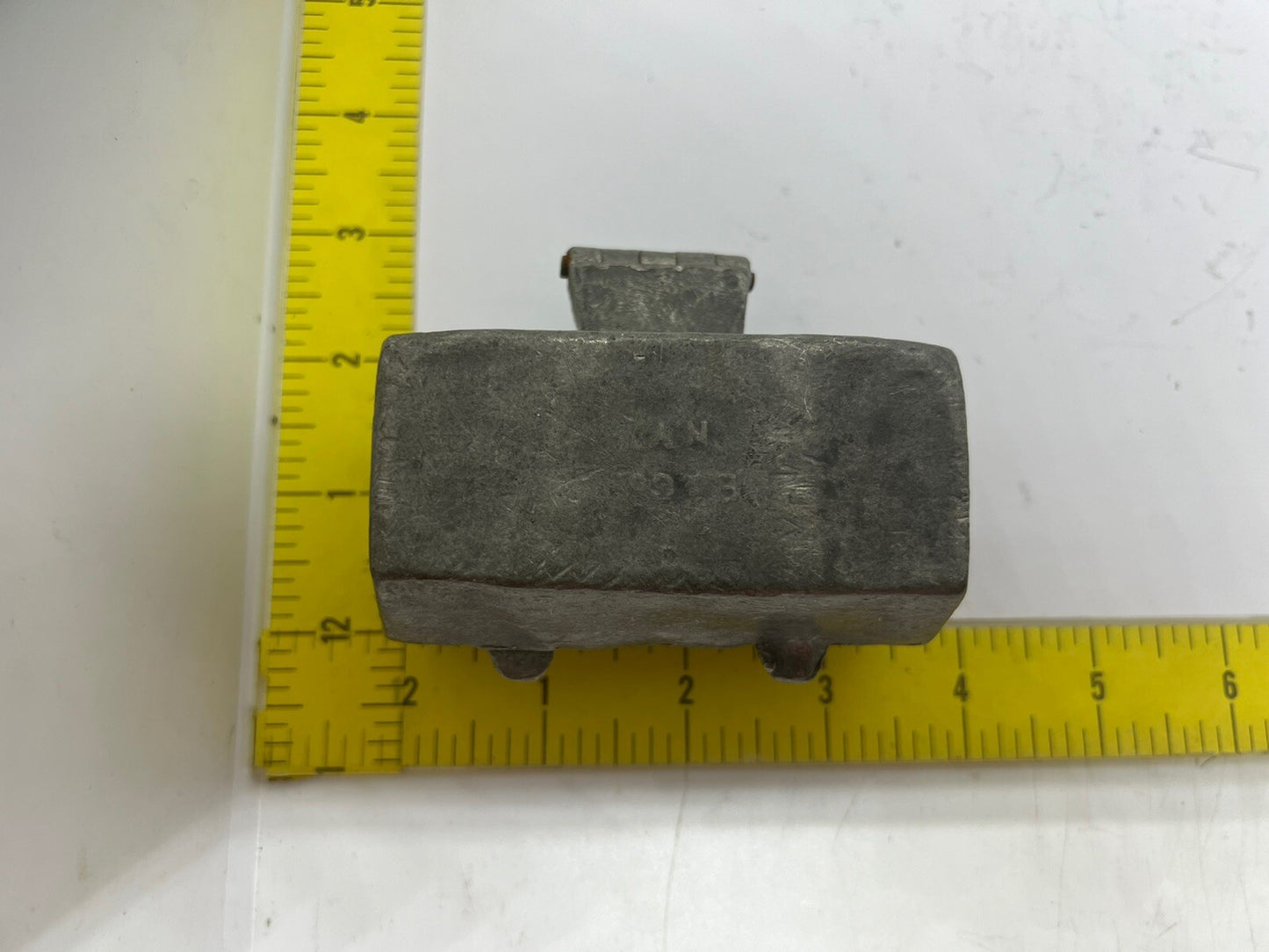 Antique Bon-Voyage Suitcase Travel Trunk Pewter Chocolate Candy Ice Cream Mold