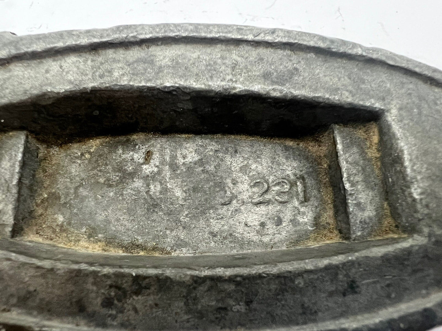 Antique Boat Hull #231 Pewter Chocolate Candy Ice Cream Mold