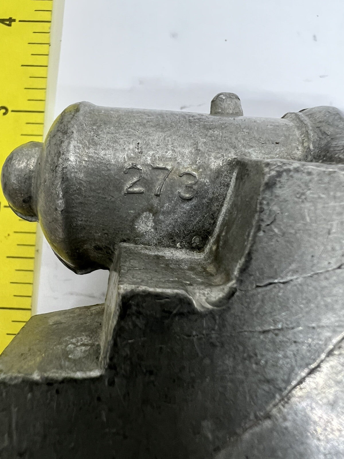 Antique Cannon #273 Pewter Chocolate Candy Ice Cream Mold