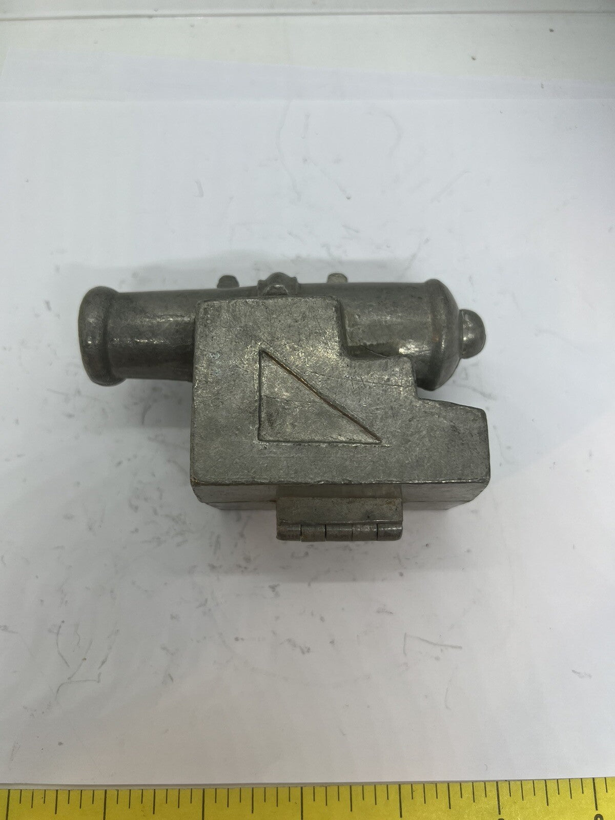 Antique Cannon #273 Pewter Chocolate Candy Ice Cream Mold