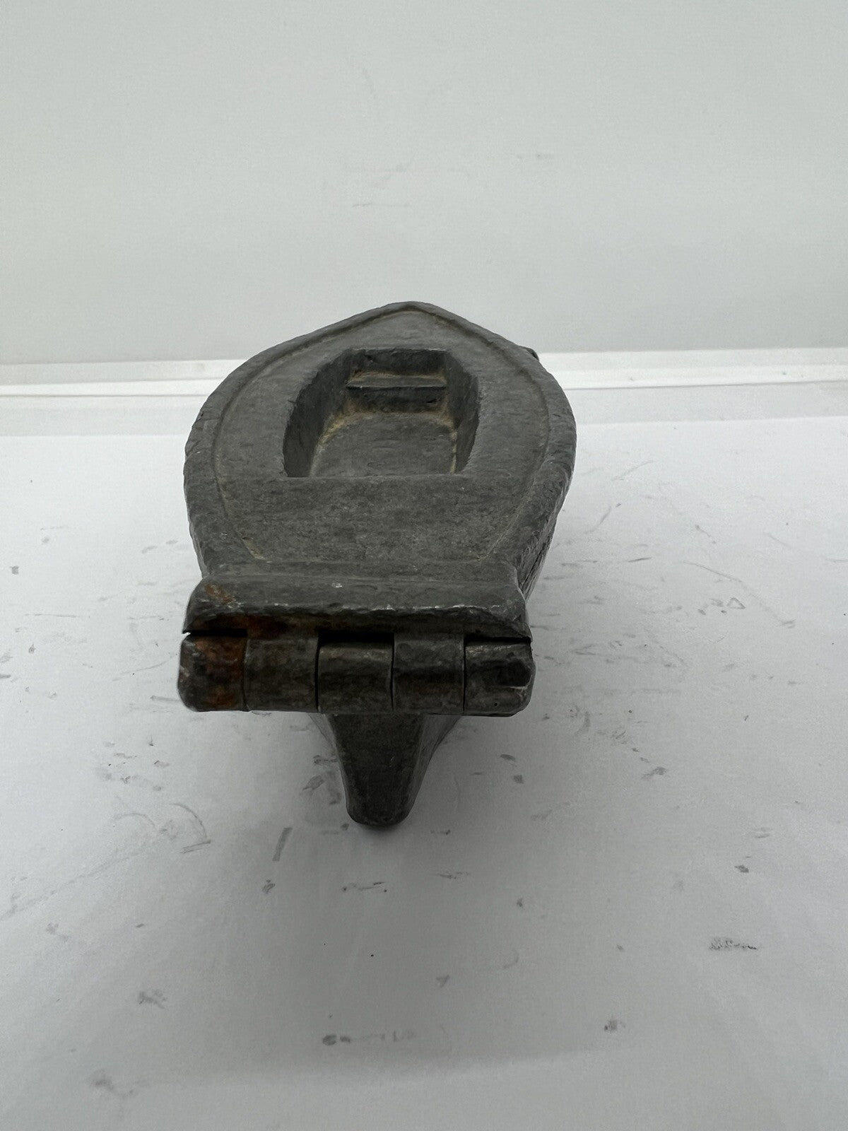 Antique Boat Hull #231 Pewter Chocolate Candy Ice Cream Mold