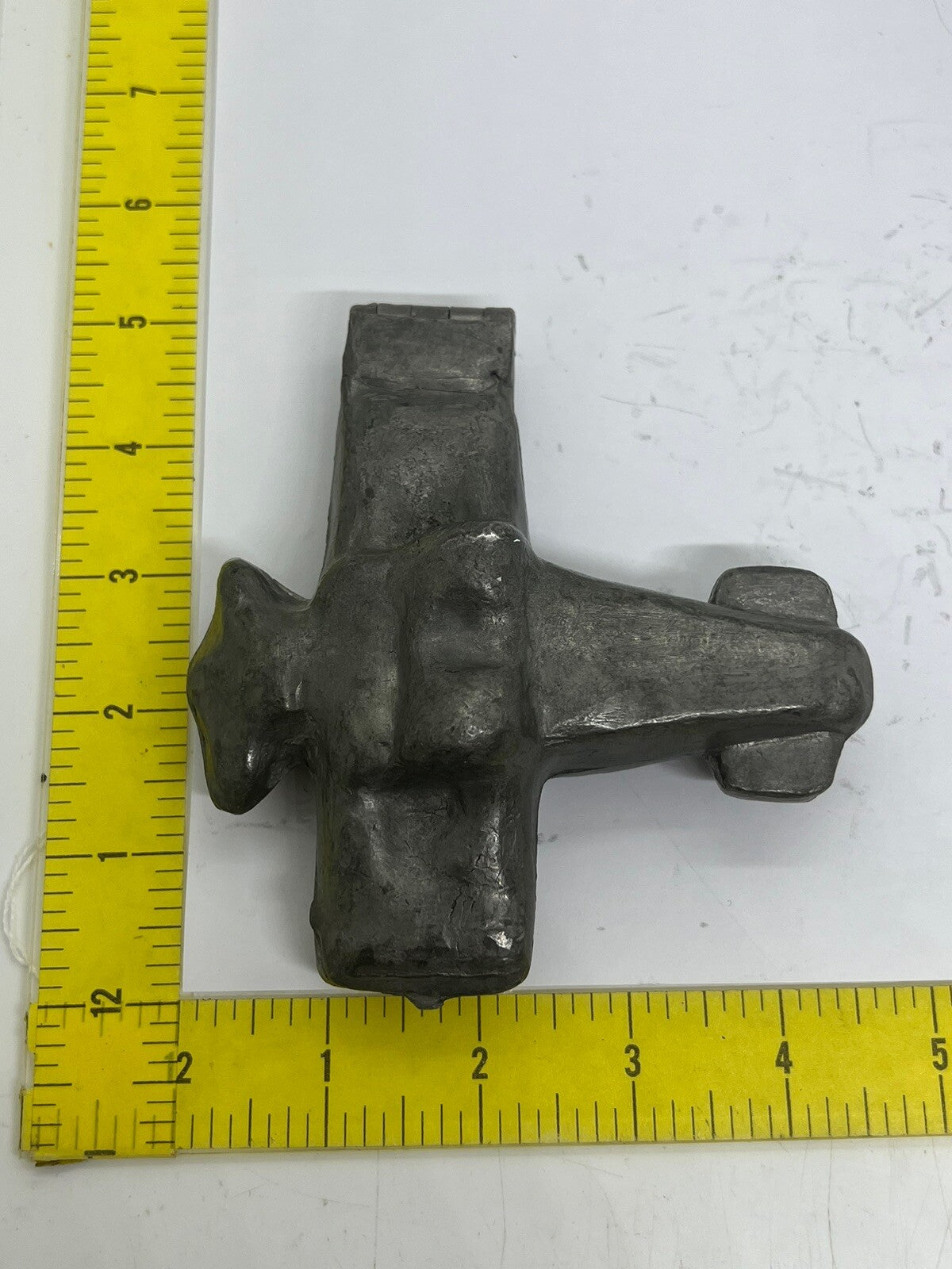 Antique Airplane Plane #1132 Pewter Chocolate Candy Ice Cream Mold