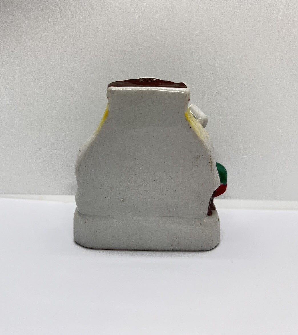 1800’s Antique Porcelain Fairing “Married for Money” Germany