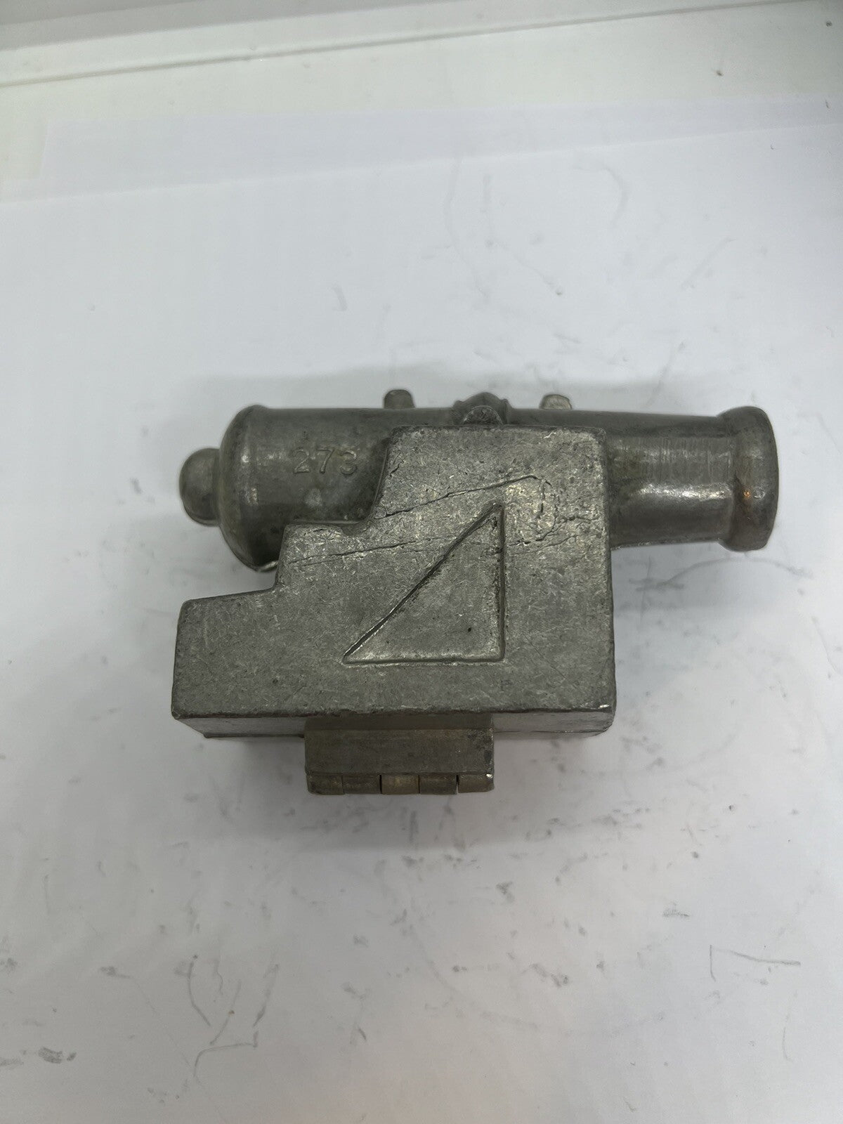 Antique Cannon #273 Pewter Chocolate Candy Ice Cream Mold