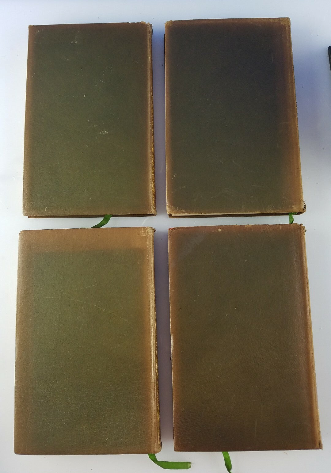 Antique 1913 Leather Bound  Soft Cover Book Set Henry Van Dyke Grt Decorator Set