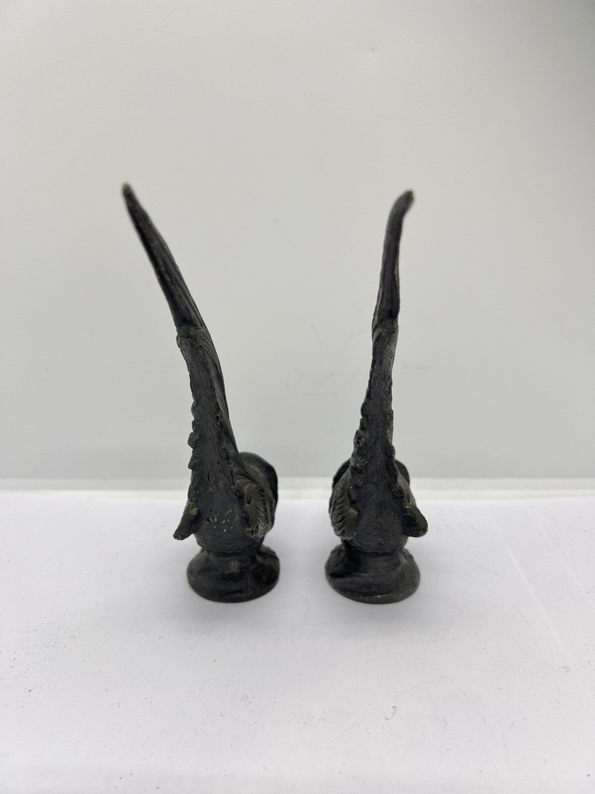 Antique American Weidlich Brothers Silver Plated Pheasant Salt & Pepper Shakers