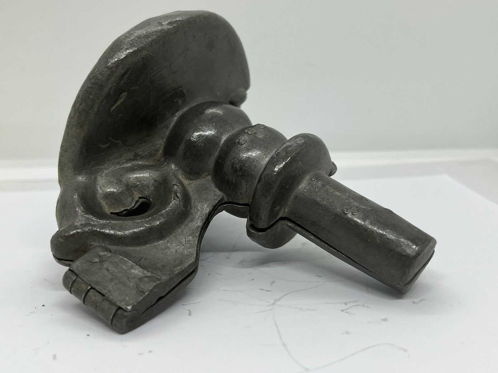 Antique Candlestick #932 Pewter Chocolate Candy Ice Cream Mold