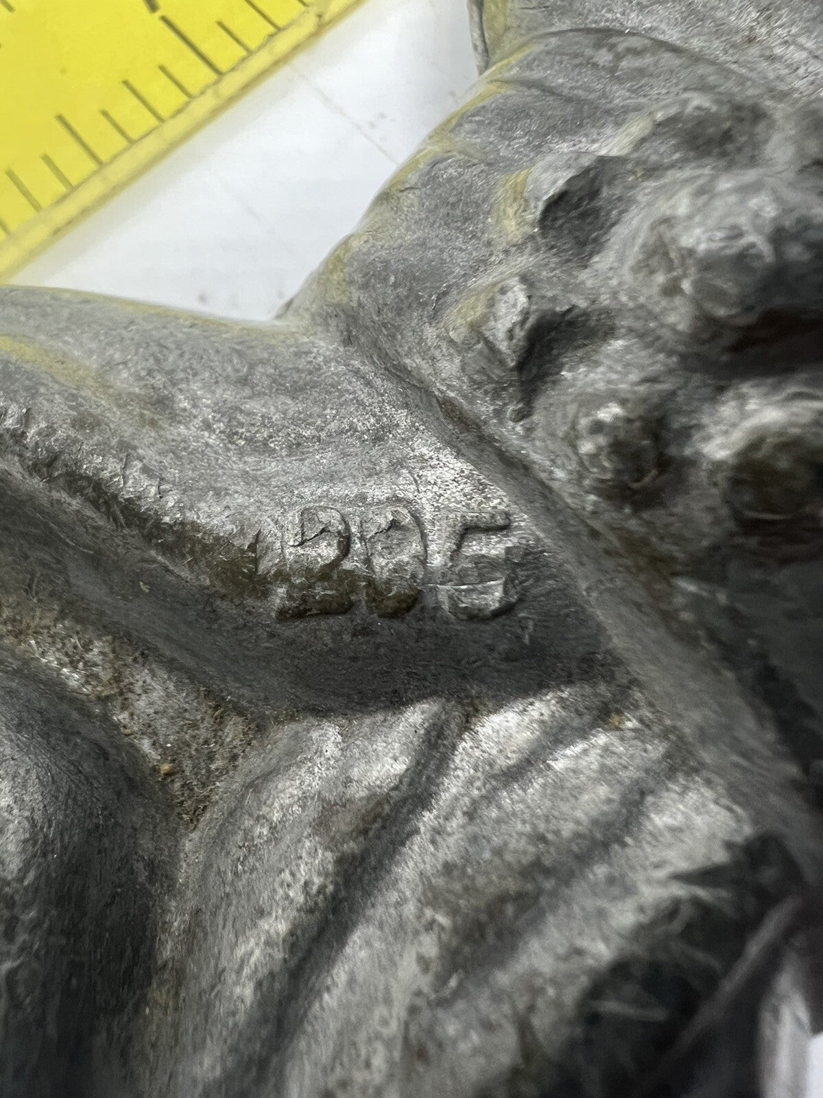 Antique Bow #295 Pewter Chocolate Candy Ice Cream Mold