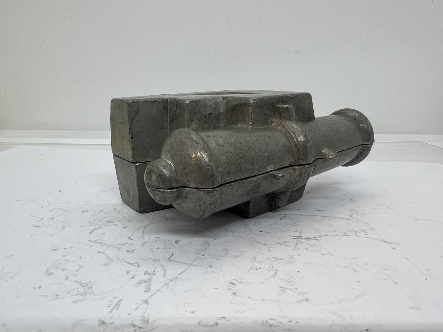 Antique Cannon #273 Pewter Chocolate Candy Ice Cream Mold