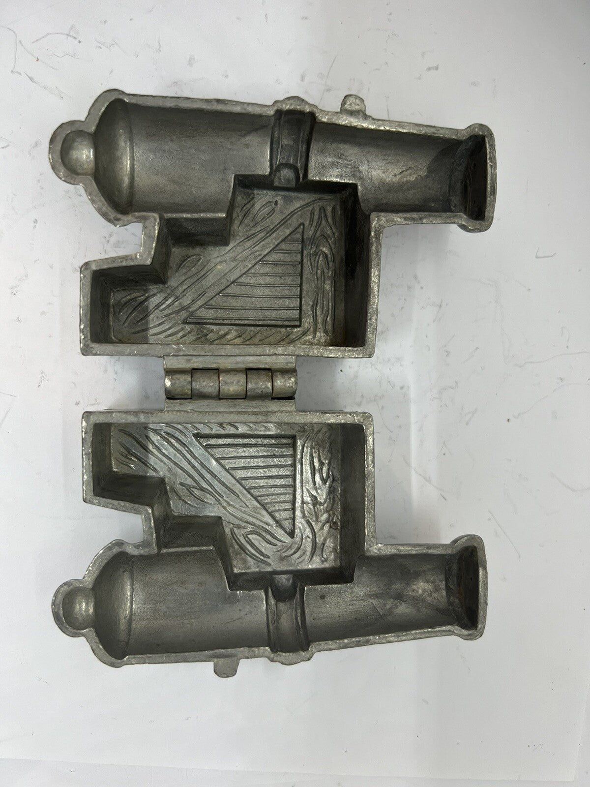 Antique Cannon #273 Pewter Chocolate Candy Ice Cream Mold