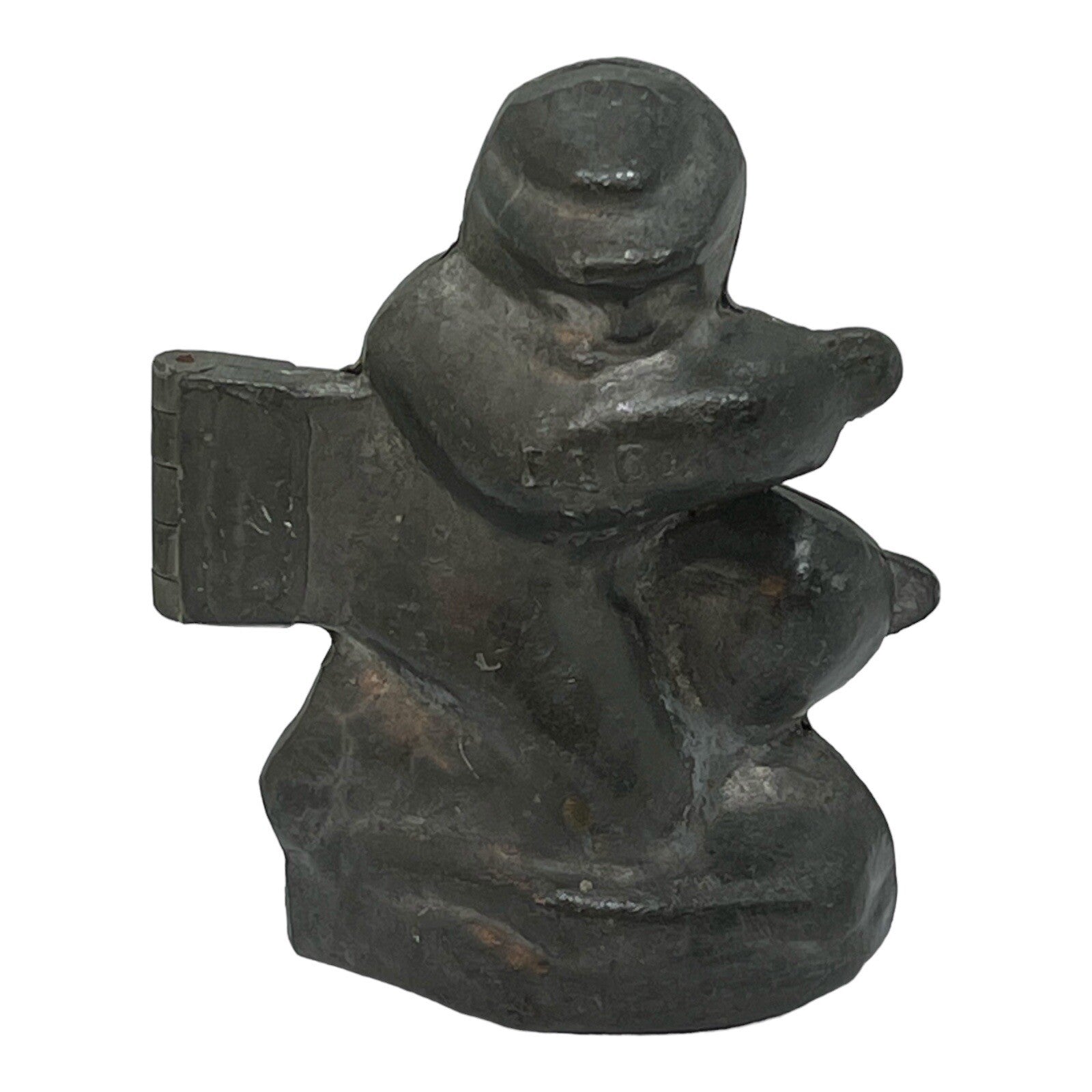 Antique Civil War Soldier#1052 Pewter Chocolate Candy Ice Cream Mold